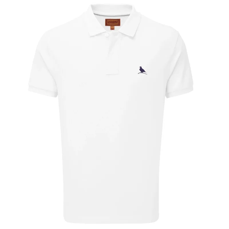 Schoffel St Ives Polo Shirt White