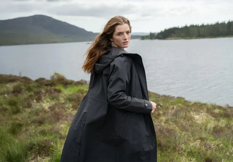 Dubarry Alderford Waterproof Coat Charcoal-4