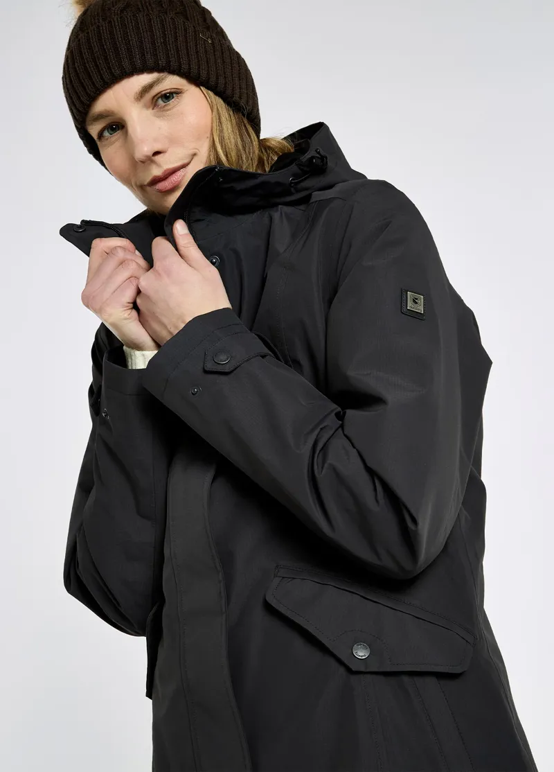 Dubarry Alderford Waterproof Coat Charcoal-1