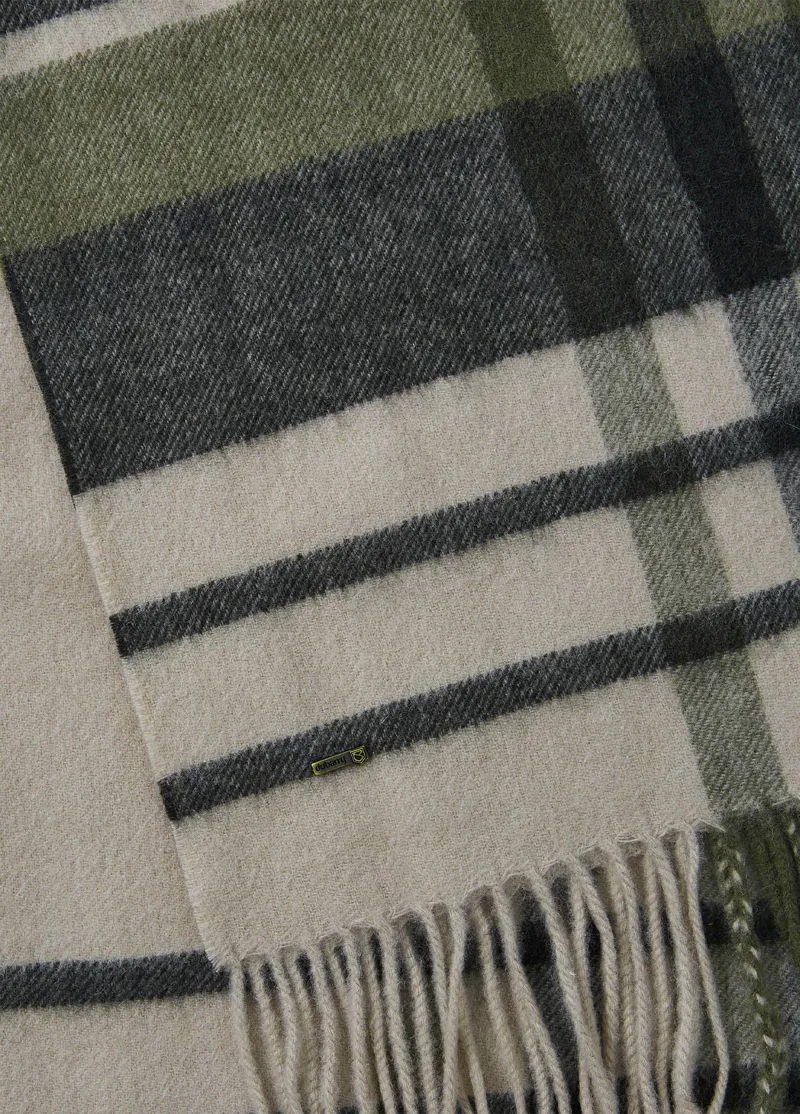 Dubarry Kildavin Wool Scarf Olive-3
