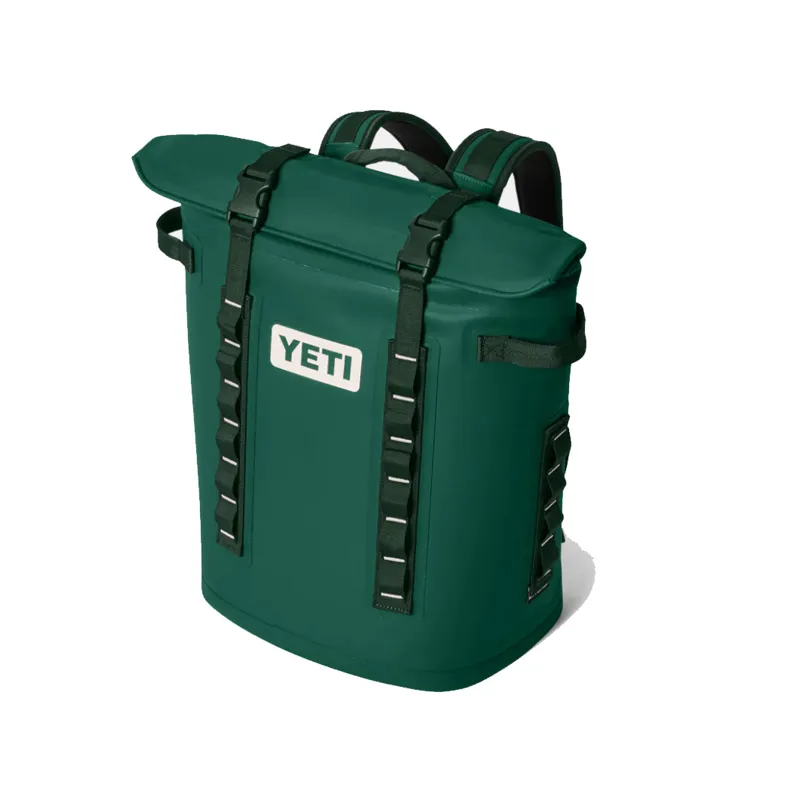 Yeti Hopper Backpack M20 Soft Cooler Black Forest Green