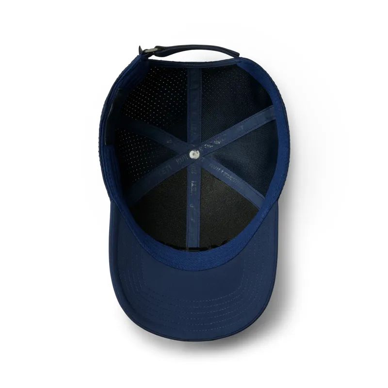 Yeti Logo Structured Performance Hat in Navy-4
