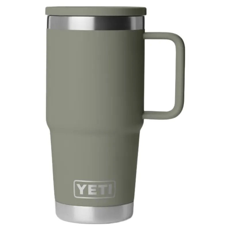 Yeti Rambler 2.0 20oz Travel Mug in Pampa Green