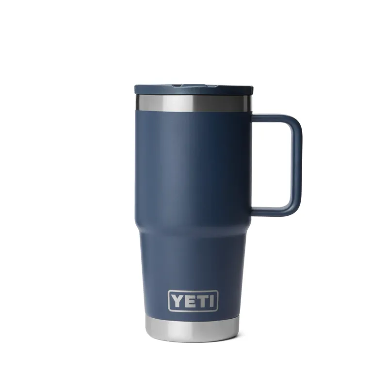 Yeti Rambler 20oz Travel Straw Mug in Navy