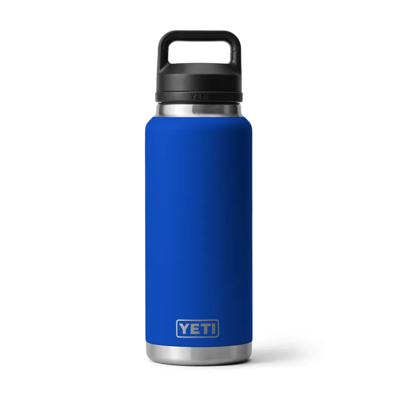 Yeti Rambler 36oz Bottle With Chug Cap in Royal Blue