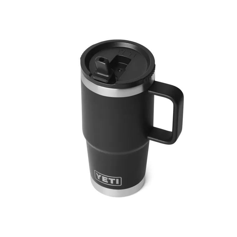 Yeti Rambler 20oz Travel Straw Mug in Black-1