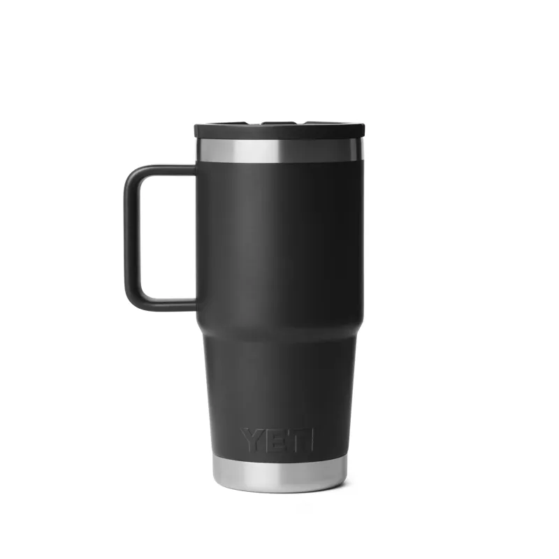 Yeti Rambler 20oz Travel Straw Mug in Black-2
