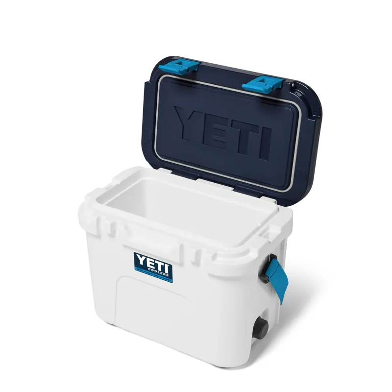 Yeti Roadie 15 Cool Box in Fog Gray/Blue-4
