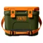 Yeti Roadie 15 Hard Cooler in Olive/King Crab Orange