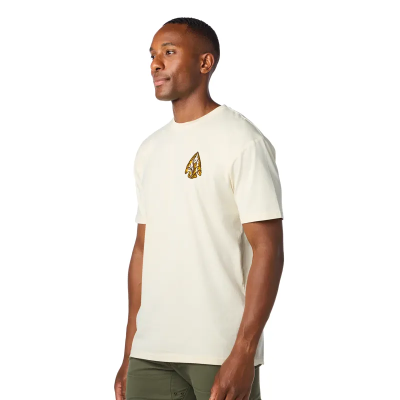 Yeti Whitetail BFTW Short Sleeve T-Shirt in Beige-2