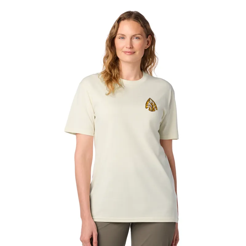 Yeti Whitetail BFTW Short Sleeve T-Shirt in Beige-4