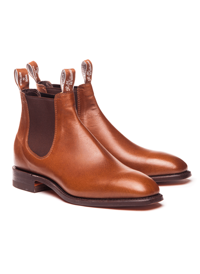 RM Williams Comfort Craftsman Kangaroo Boots Tanbark-1