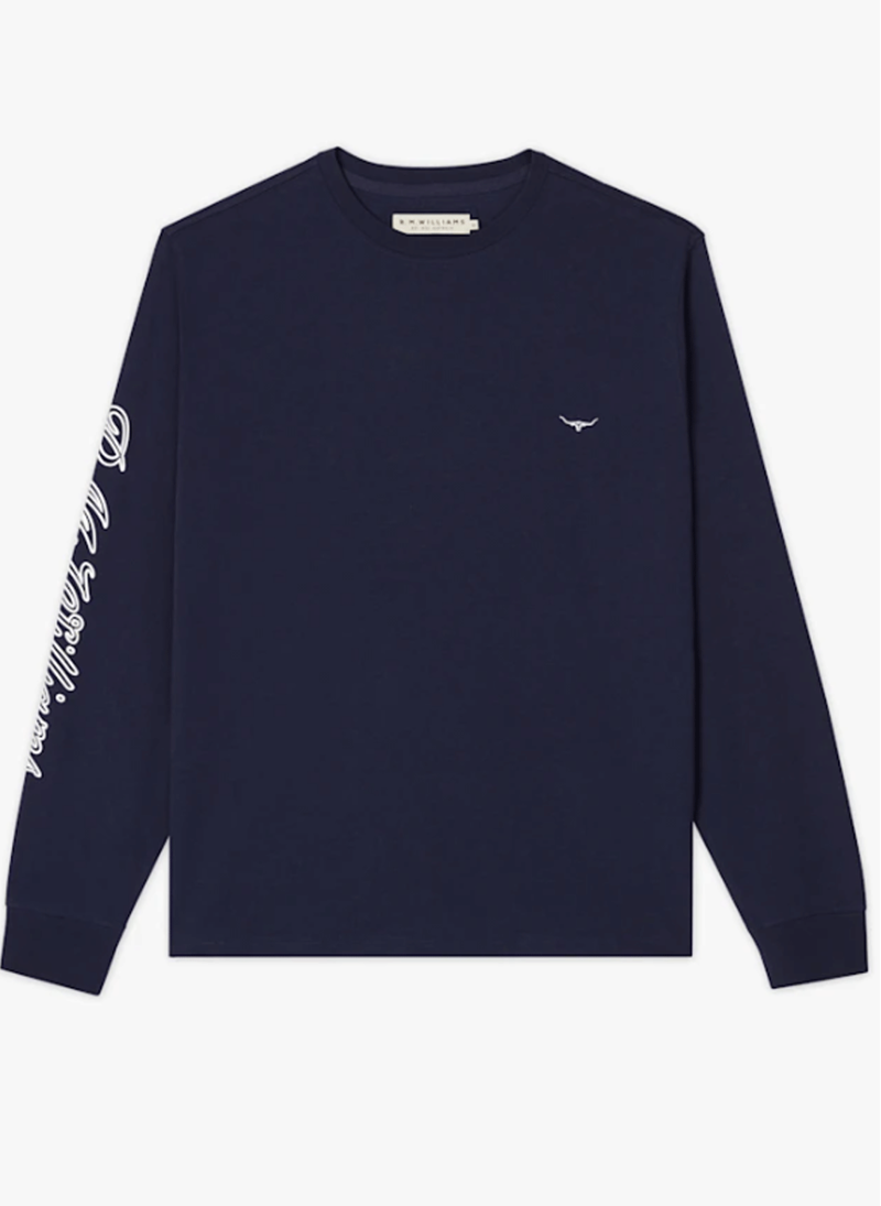 RM Williams Signature Long Sleeve T-Shirt-1
