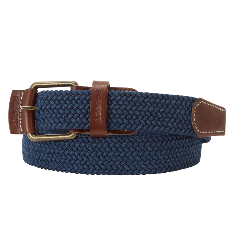 Schoffel Matlock Belt Slate Blue