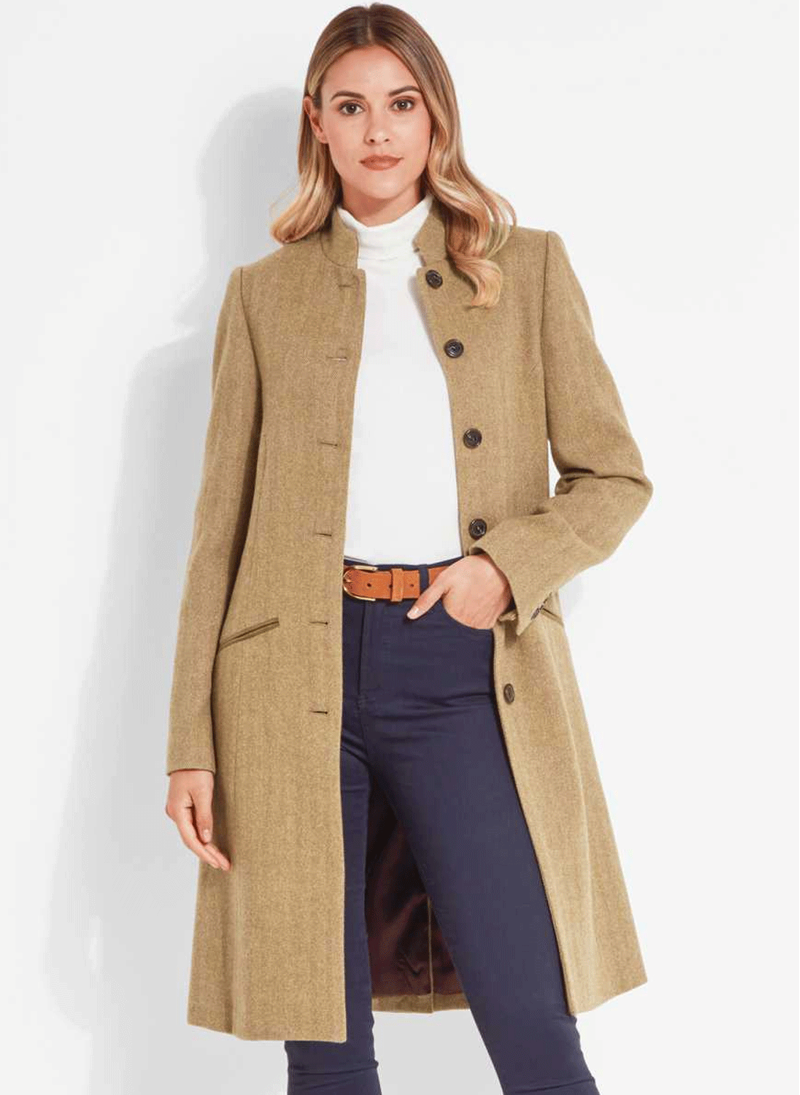 Schoffel Portree Tweed Jacket Oak Herringbone-2