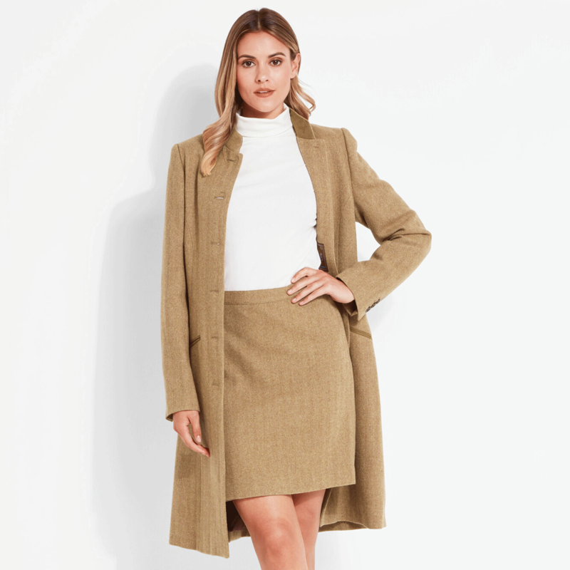 Schoffel Portree Tweed Jacket Oak Herringbone-4