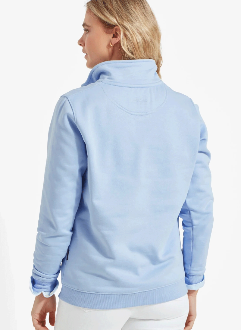 Schoffel Sennen Cove Sweatshirt Sky Blue-4