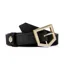 Fairfax and Favor Sennowe Belt Black Suede