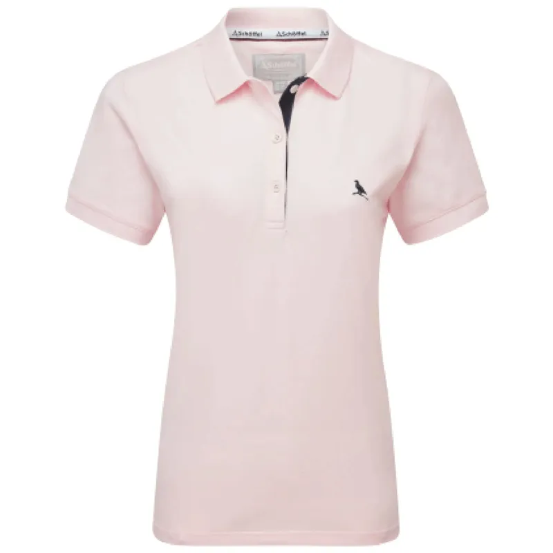 Schoffel St Ives Polo Shirt Pale Pink