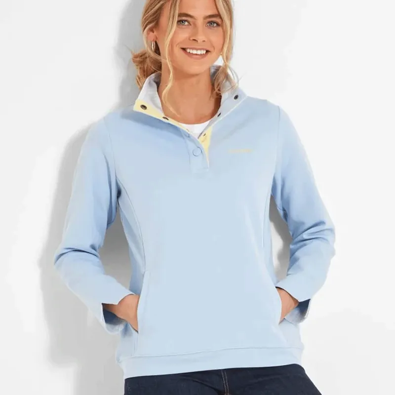 Schoffel Steephill Cove Sweatshirt Pale Blue-1