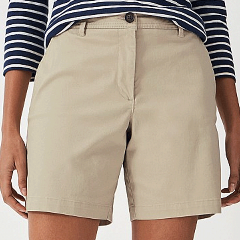 Crew  Clothing Chino Shorts Stone-1