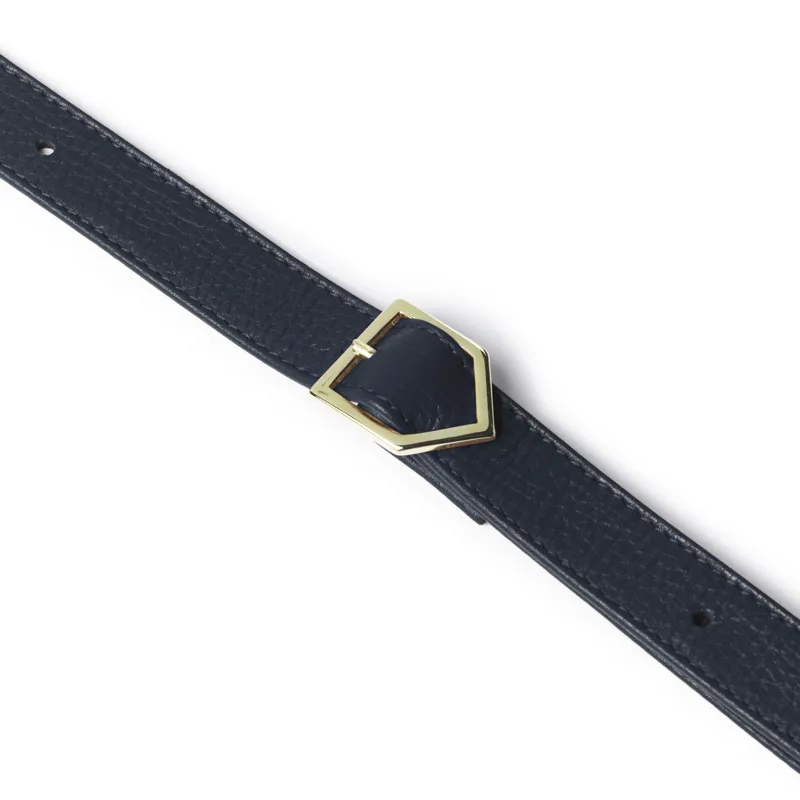 Fairfax and Favor Mini Windsor Handbag Navy Suede-5