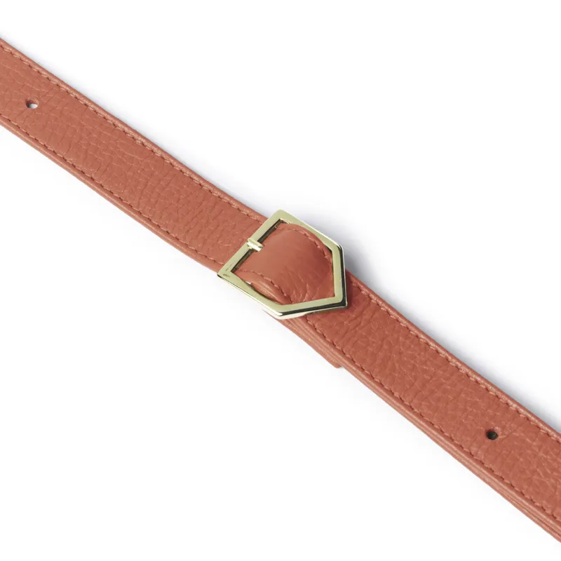 Fairfax and Favor Mini Windsor Handbag Melon Suede-5