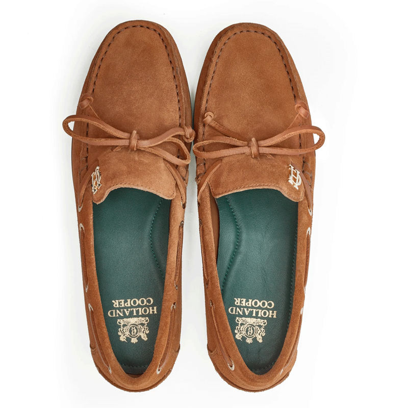 Holland Cooper Deck Shoes Tan-2