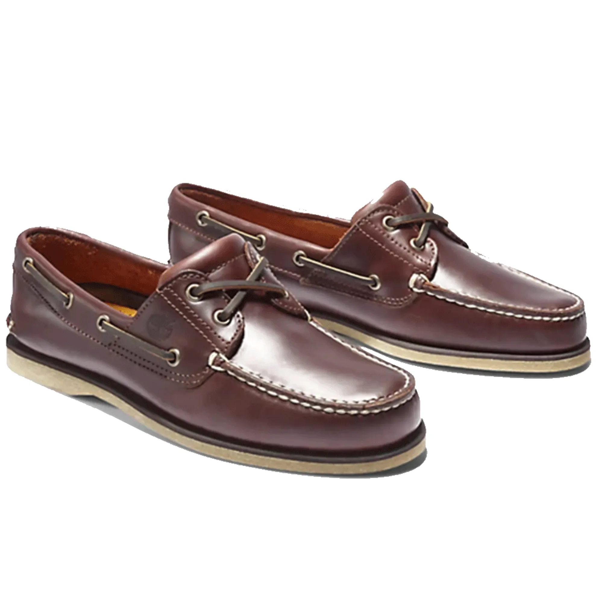 Timberland Authentic 2-Eye Burgundy Boat Shoes - Main Image
