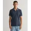 Gant Sunfaded Piqué Polo Shirt Evening Blue