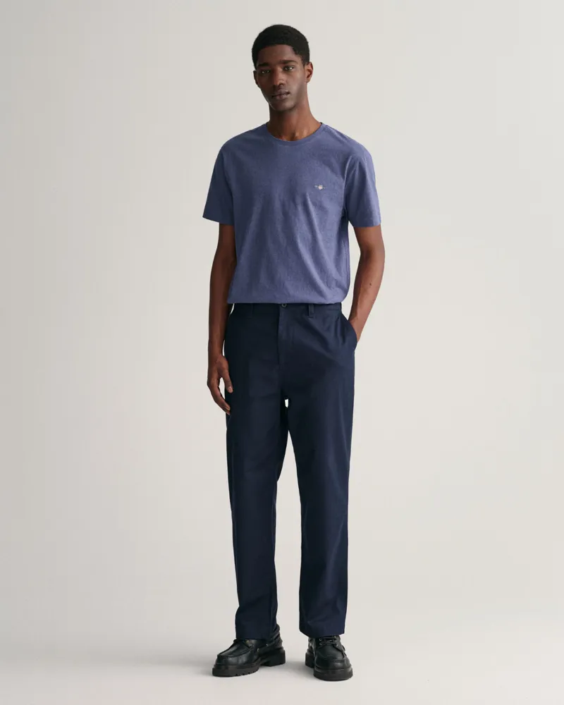 Gant Sunfaded Piqué Polo Shirt Persian Blue-6