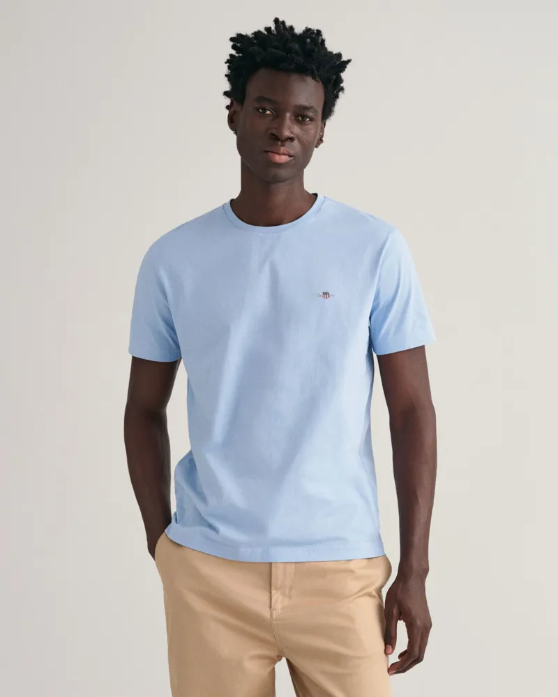 Gant Shield T-Shirt Capri Blue
