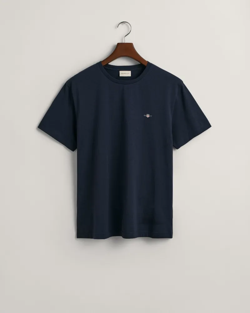 Gant Shield T-Shirt Evening Blue-3