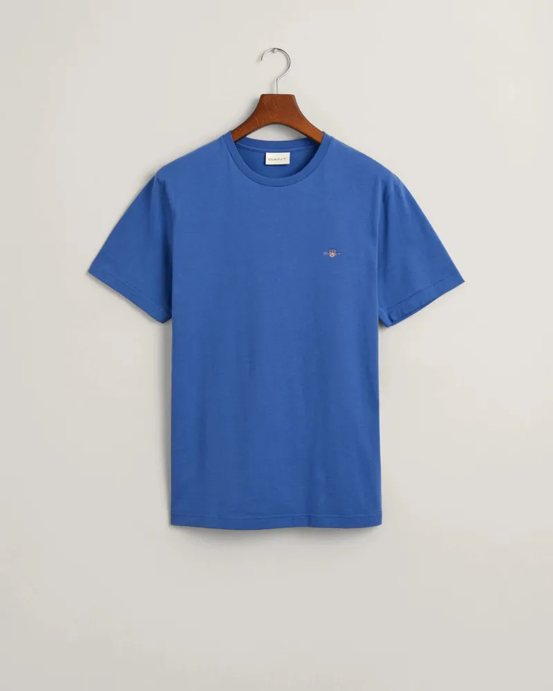 Gant Shield T-Shirt Rich Blue-4
