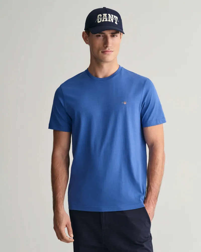 Gant Shield T-Shirt Rich Blue