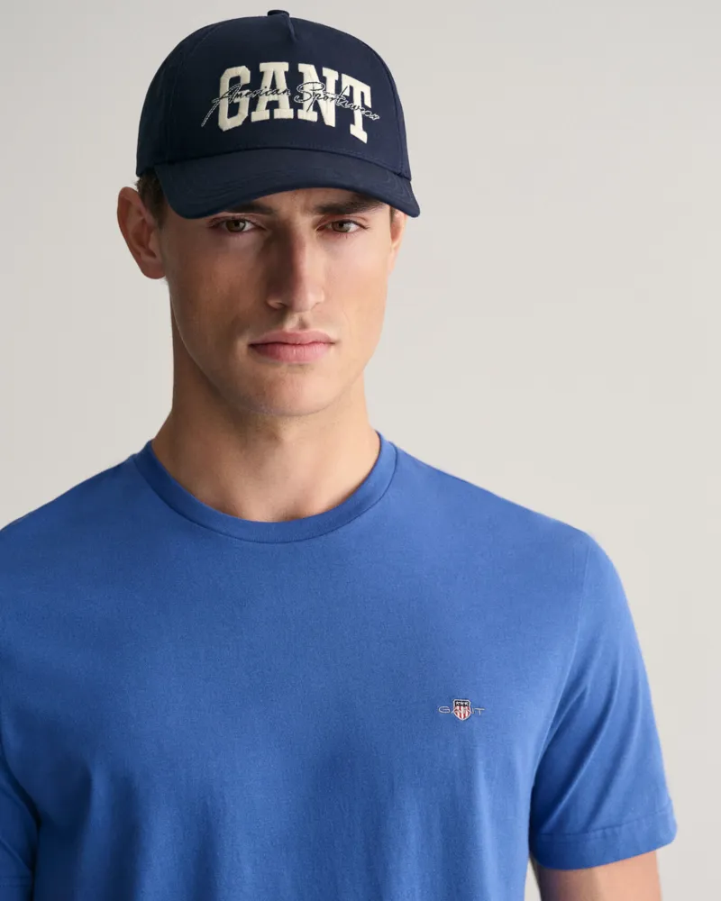 Gant Shield T-Shirt Rich Blue-2