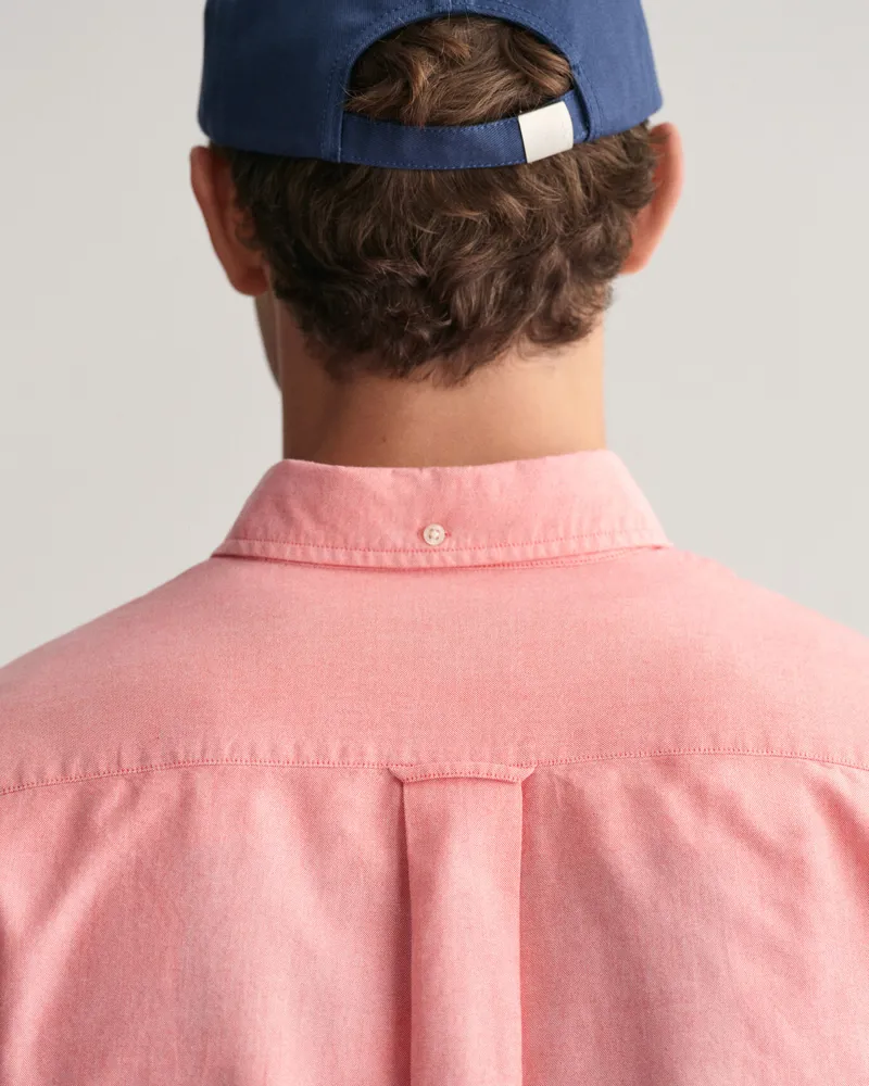 Gant Regular Fit Oxford Shirt Sunset Pink-4