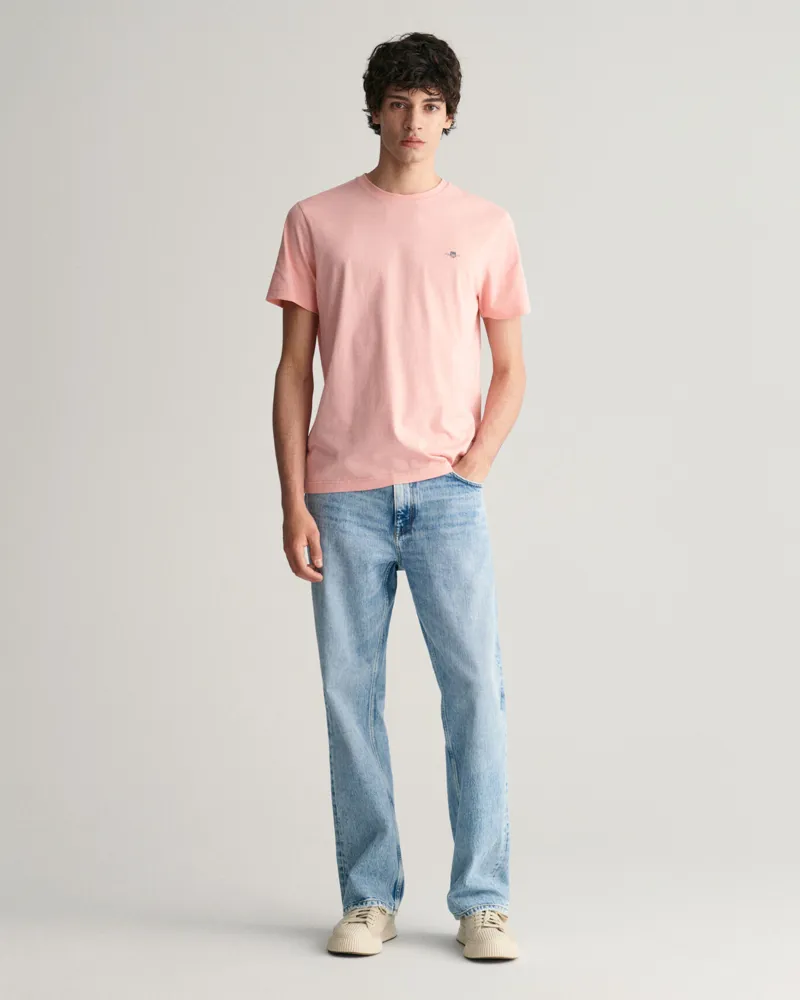 Gant Shield T-Shirt Bubblegum Pink