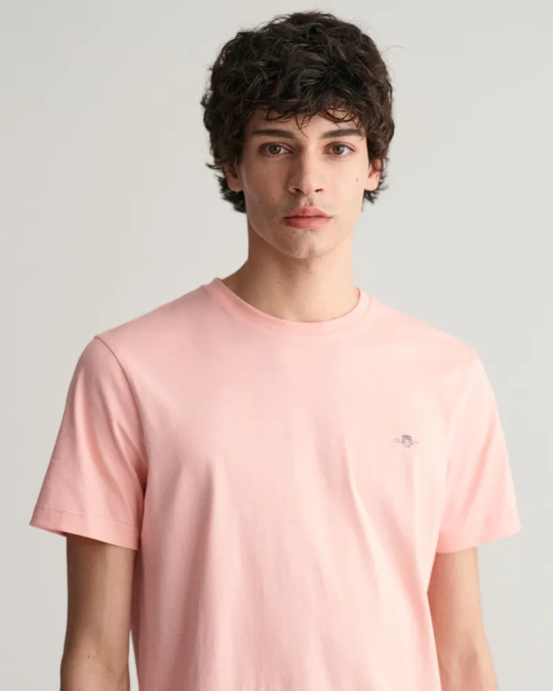 Gant Shield T-Shirt Bubblegum Pink-2