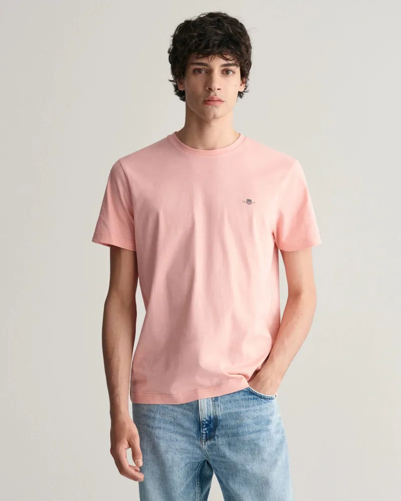 Gant Shield T-Shirt Bubblegum Pink-3