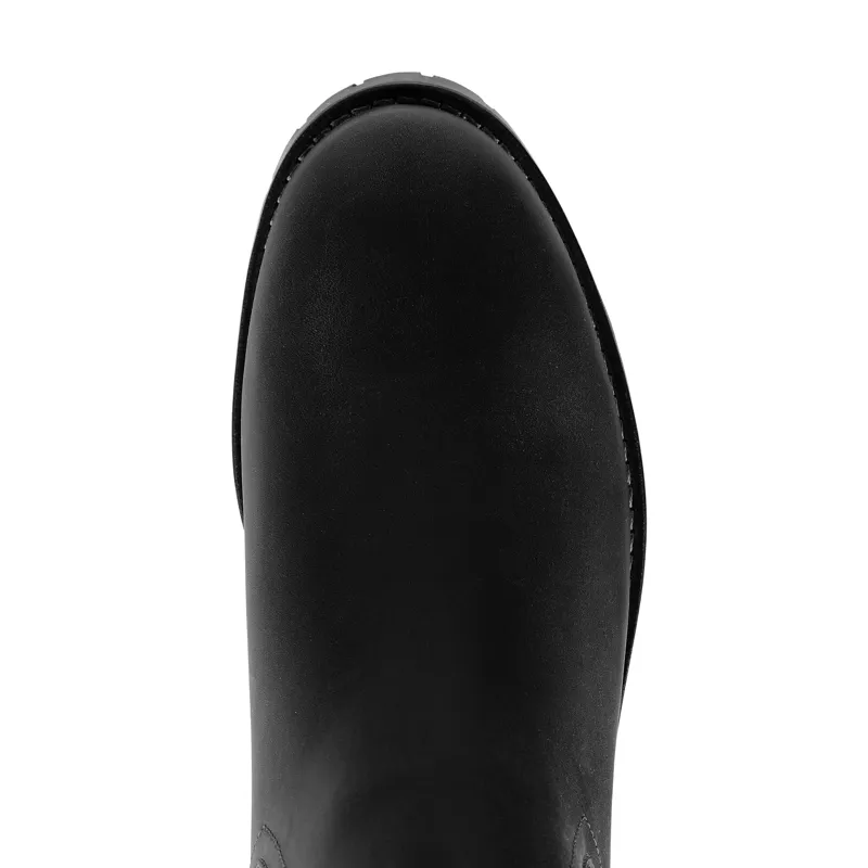 Fairfax and Favor Shearling Lined Boudica Ankle Boot Black Leather-4