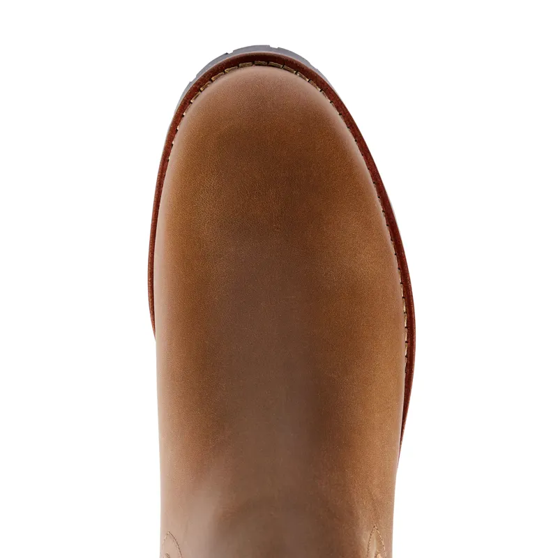 Fairfax and Favor Boudica Ankle Boots Shearling Lined Oak Leather-6