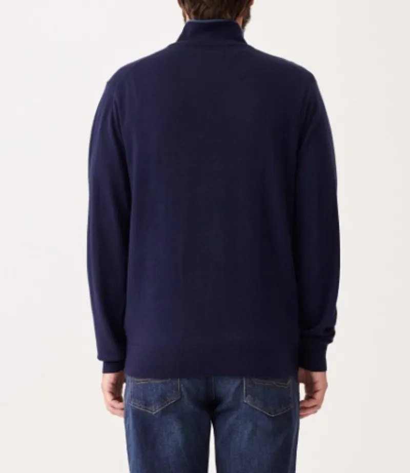 RM Williams Ernest Sweater Navy-3