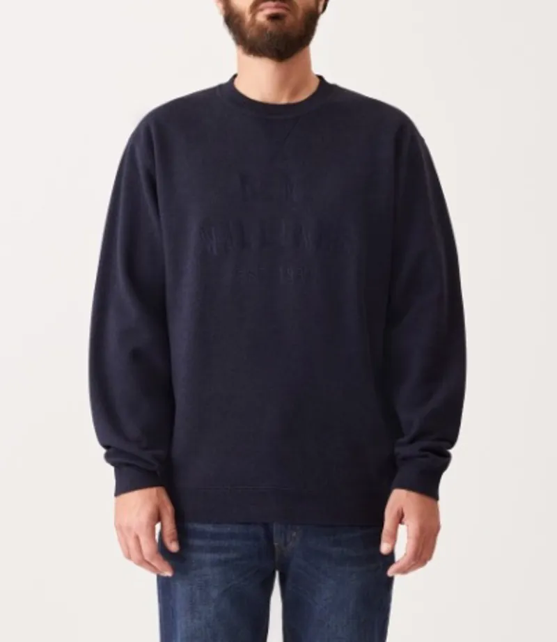 RM Williams Bale Sweatshirt Navy-1