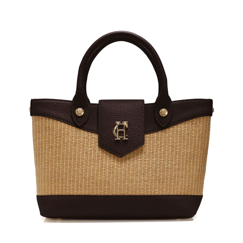 Holland Cooper Valencia Mini Tote Chocolate