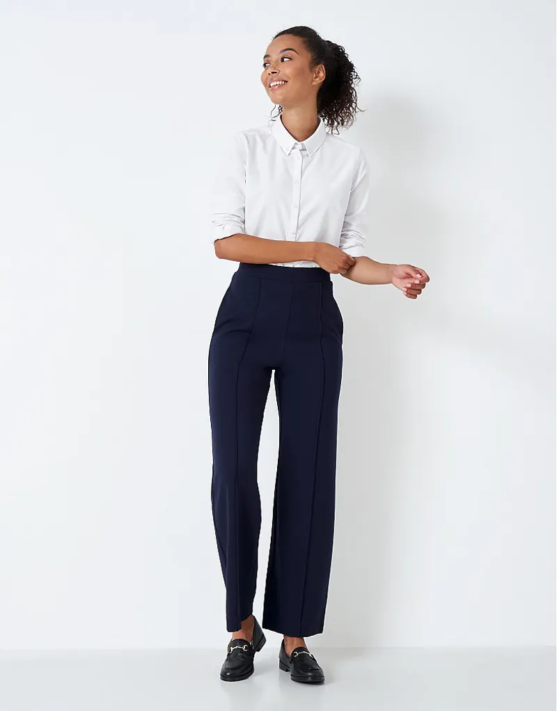 Crew Clothing Bracken Oxford Shirt White-2