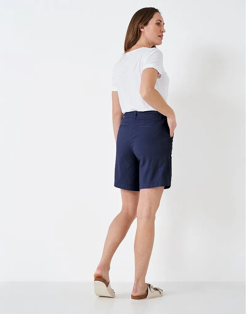 Crew Clothing Chino Shorts Navy -3