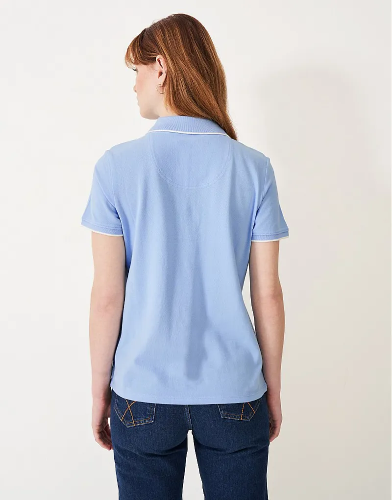 Crew Classic Polo Powder Blue-3