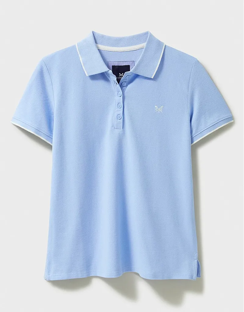 Crew Classic Polo Powder Blue-5