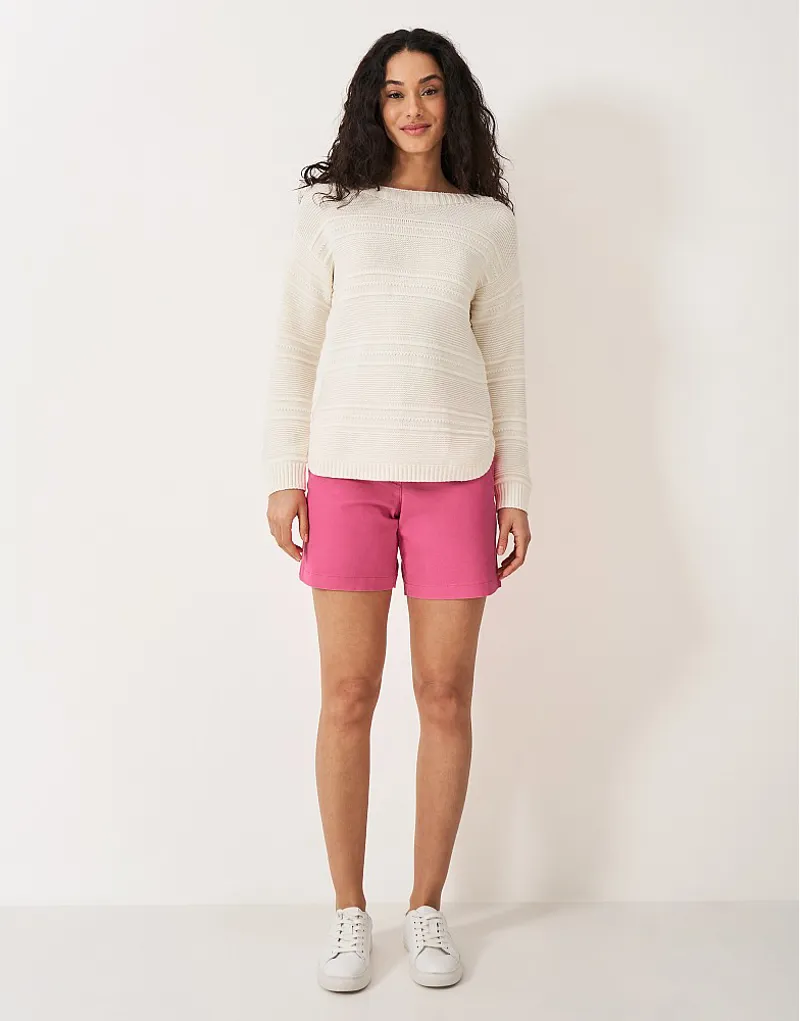 Crew Clothing Chino Shorts Pink-3